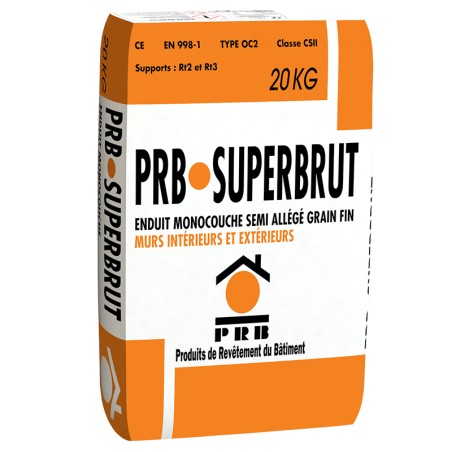 Enduit monocouche grain fin - PRB SUPERBRUT PRB