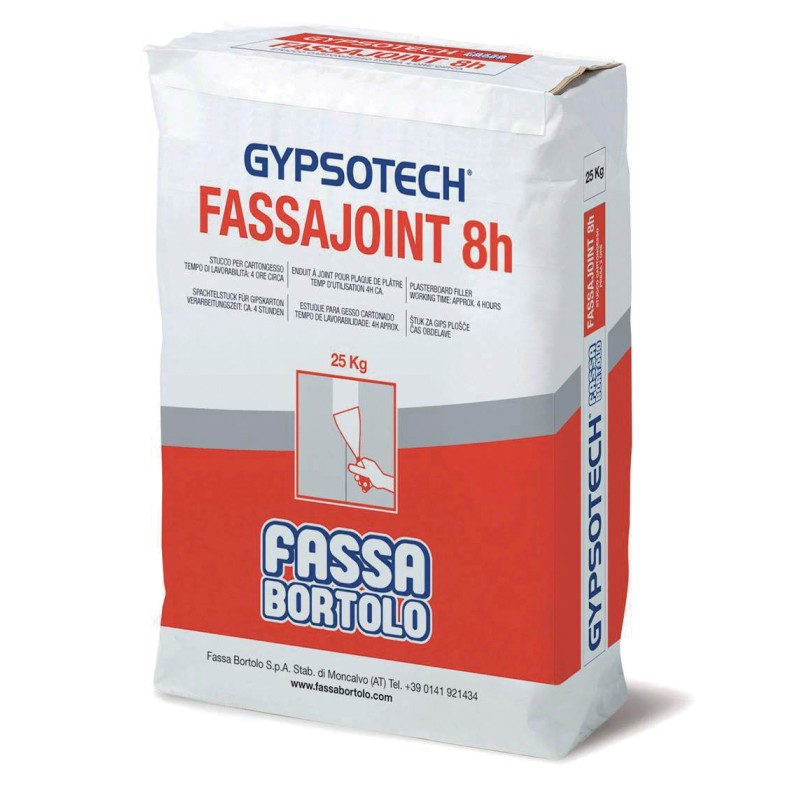 Enduit à joint pour plaques de plâtre prise 8h - FASSAJOINT Fassa Bortolo