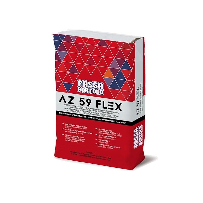 Mortier-colle mono-composant - AZ 59 FLEX Fassa Bortolo