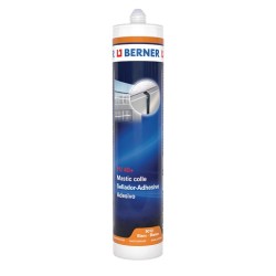 Mastic colle 310 ml P.U. 40+ Berner