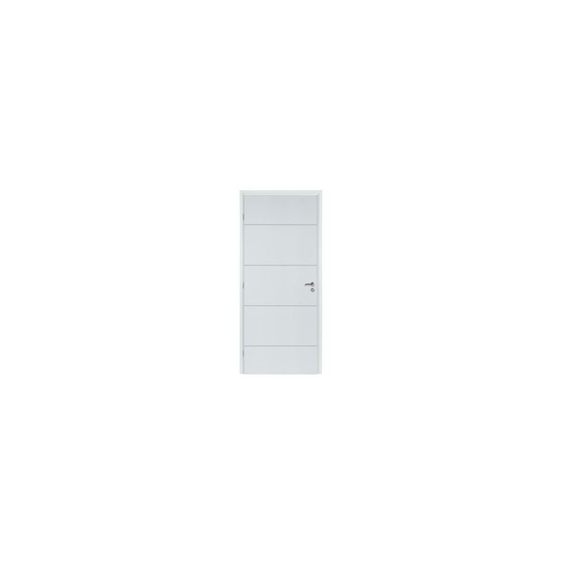 Bloc porte prépeint Graphik Ketch huisserie 90x49 mm Righini