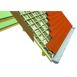 Panneau isolant contrelatté pour l'isolation par l’extérieur - PANNOTEC® CONFORT PLÂTRE RB SOPREMA