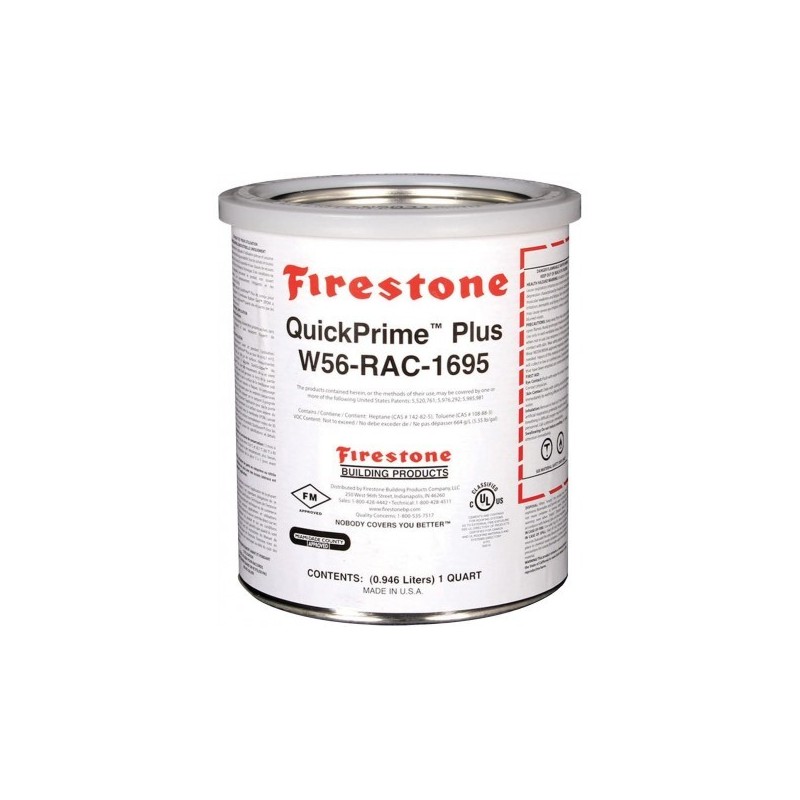 Primaire d'adhérence pour nettoyer et préparer membrane EPDM - QuickPrime™ Plus Firestone