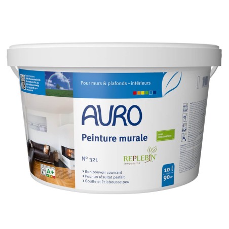 Peinture murale écologique blanche - N°321 Auro Auro