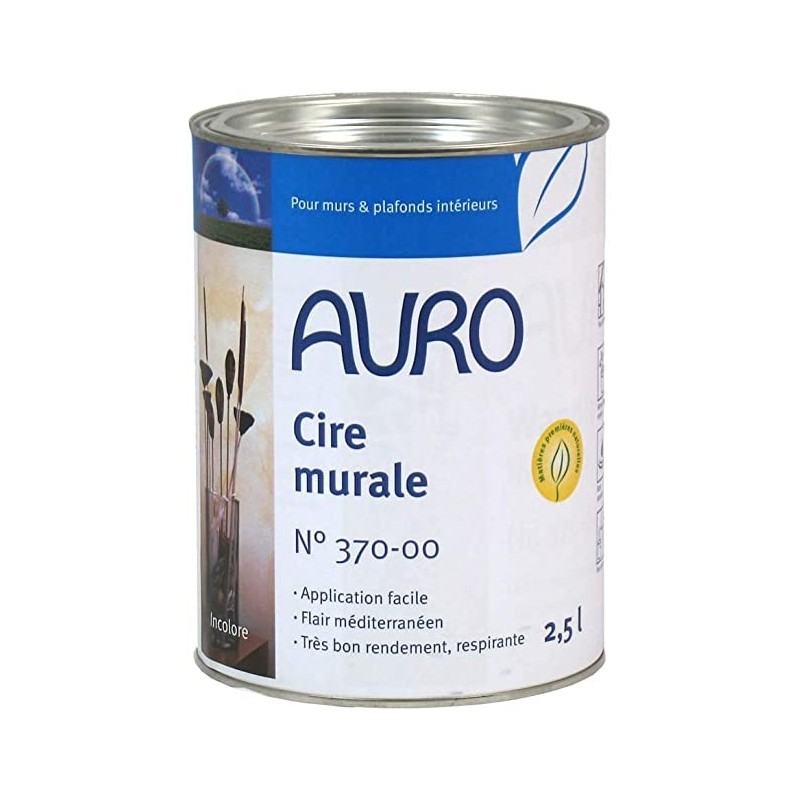 Cire murale de protection incolore - N°370-00 Auro Auro