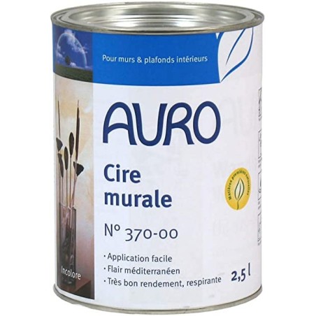 Cire murale de protection incolore - N°370-00 Auro Auro