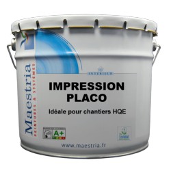 Impression à base de copolymère acrylique - IMPRESSION PLACO Maestria