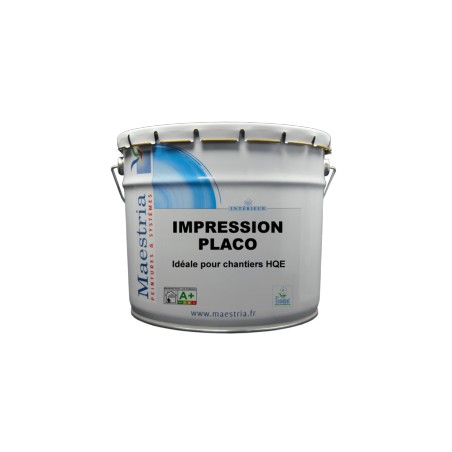 Impression à base de copolymère acrylique - IMPRESSION PLACO Maestria