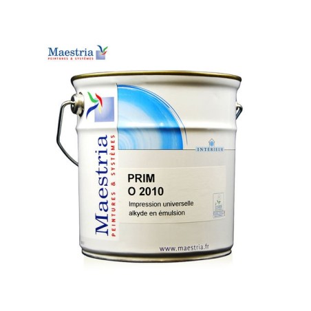 Impression mat à base de résines alkyde et acrylique - PRIM O 2010 Maestria