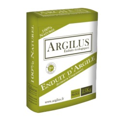 Enduit de finition d'argile pure - Argilus