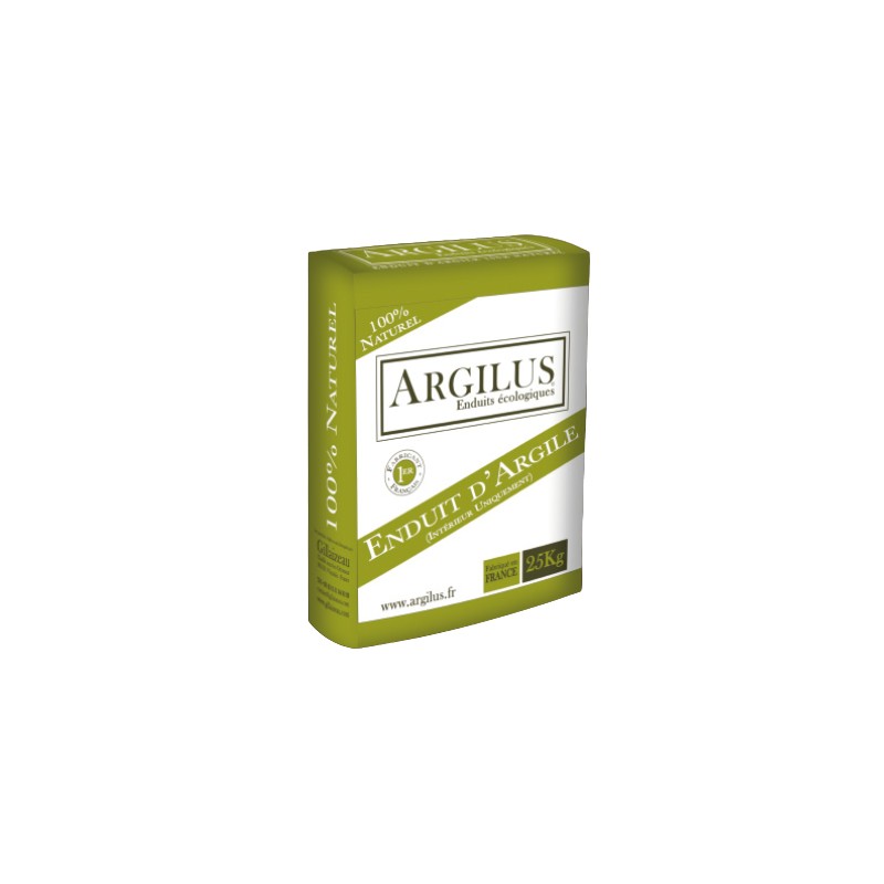 Enduit de finition d'argile pure - Argilus Argilus