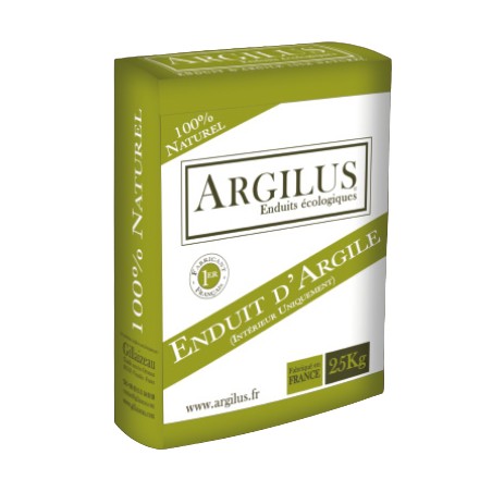 Enduit de finition d'argile pure - Argilus Argilus
