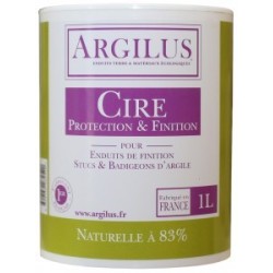 Cire de protection pour enduits d'intérieurs à base d’argile - Argilus Argilus