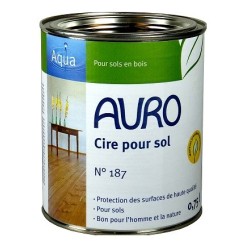 Cire pour sol en bois N°187 AURO Auro