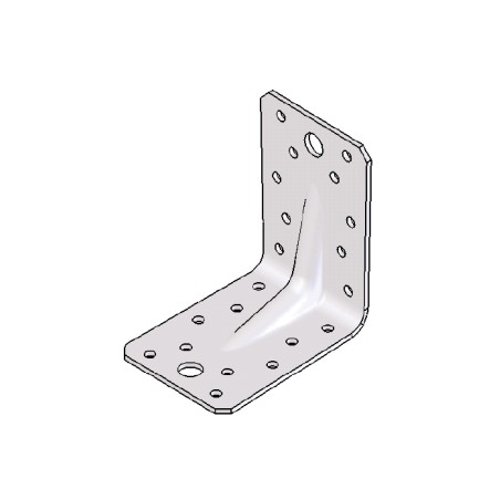 Equerre renforcée de charpente en inox A4 Alsafix