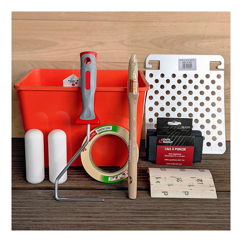 Kit outillage pour traitement de bois Eco-Logic Materiaux