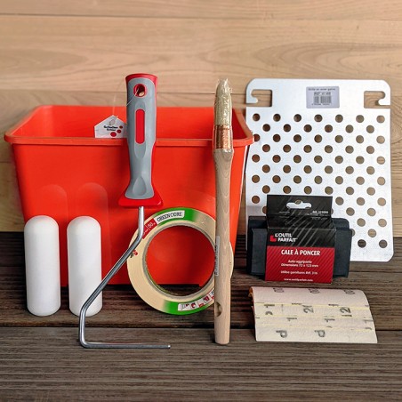 Kit outillage pour traitement de bois Eco-Logic Materiaux