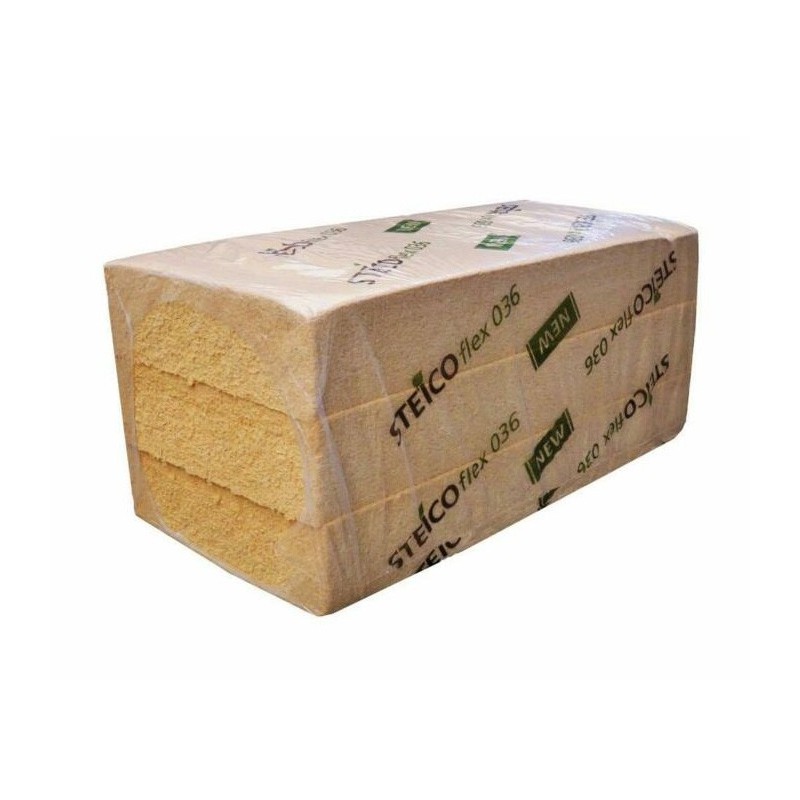 Panneau fibre de bois semi-rigide 0,036 - Flex F036 STEICO Steico