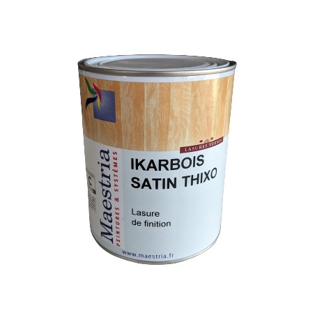 Lasure de finition satin thixotrope - IKARBOIS MAESTRIA Maestria