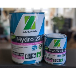 Peinture acrylique blanche aspect velouté - Hydro 22 Zolpan