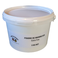 Poudre de marbre B30, extra fine 30 microns Ocre de France