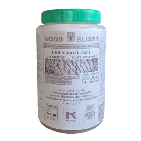 Protection naturelle pour bois extérieur - Wood Bliss 1 MASID