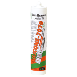 Mastic de silicone pour joints - Silicone 7070 Plus Den Braven