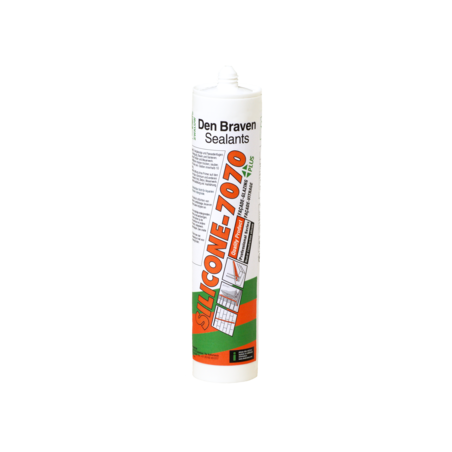Mastic de silicone pour joints - Silicone 7070 Plus Den Braven Mastic de silicone pour joints - Silicone 7070 Plus Den Braven