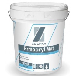 Peinture mate acrylique pour travaux économiques - Ermocryl Mat Zolpan