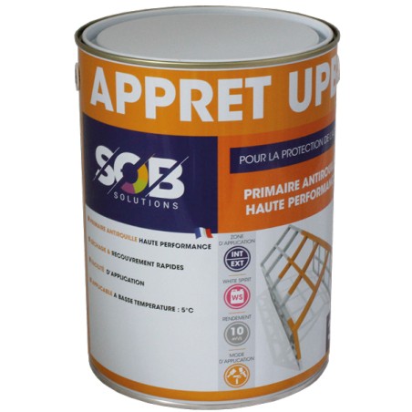 Apprêt antirouille pour support en acier - APPRET UPB SOB Solutions