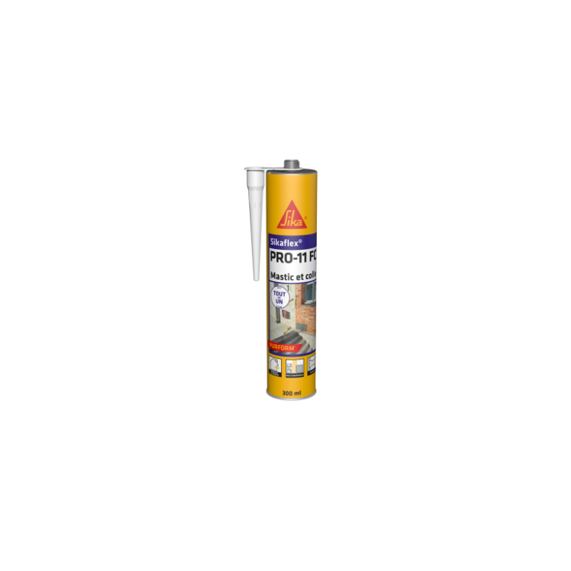 SIKA SIKAFLEX® PRO 11 FC Mastic-colle tout en 1 à prise rapide et