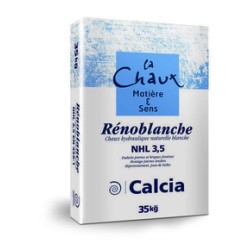 Chaux hydraulique naturelle RENOBLANCHE NHL 3,5 Socli