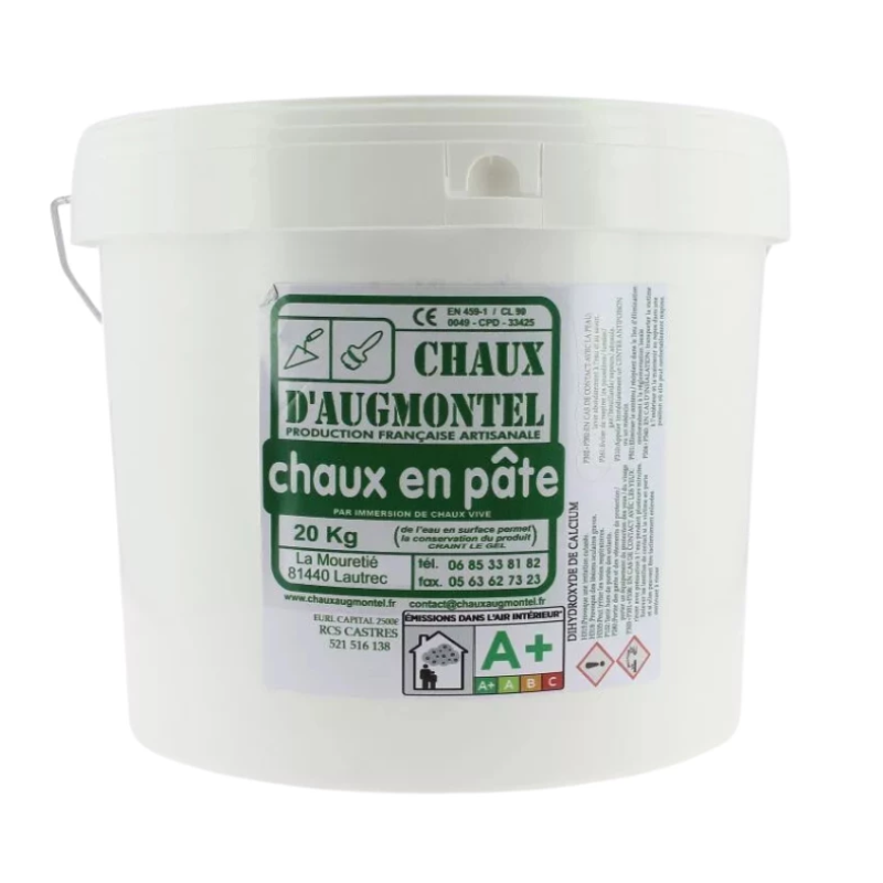Chaux en pâte - Chaux d'Augmontel