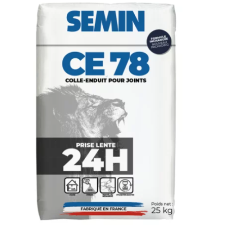 Enduit à joints prise lente 24h - SEMIN