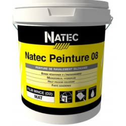 Peinture mate de ravalement siloxanée - Natec peinture 08 Zolpan