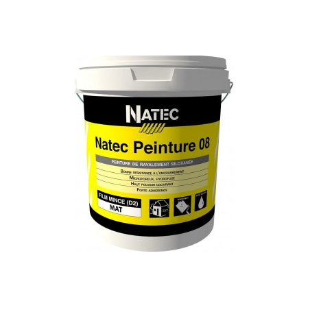 Peinture mate de ravalement siloxanée - Natec peinture 08 Zolpan