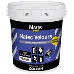 Peinture de décoration acrylique Natec velours